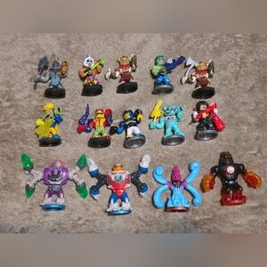 Used Legends of Akedo Action Figures Lot Of 14 No Controllers AS-IS
